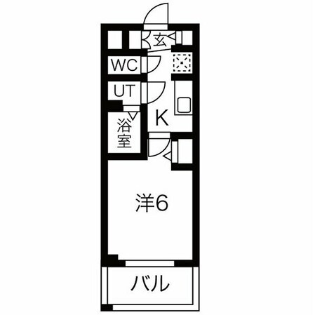 グランカリテ大正ドマーニの物件間取画像